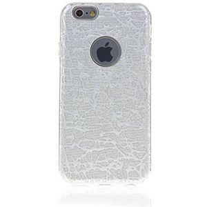 Silica DMQ177 siliconen hoes voor Apple iPhone 6 zilver
