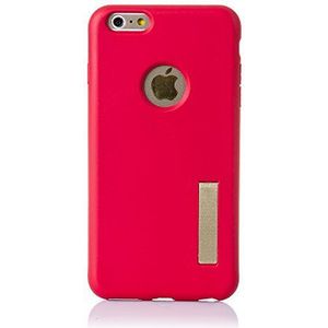 Silica dmu052red beschermhoes PVC met terugtrekfunctie voor horizontale houder voor Apple iPhone 6 Plus, rood