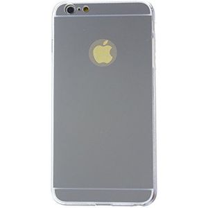 Silica DMU069SILVER siliconen hoes voor Apple iPhone 6-Plus zilver