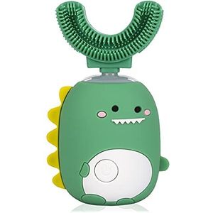 DAM ET07 Elektrische U-vormige sonische tandenborstel voor kinderen, reiniging, massage en witmaking.