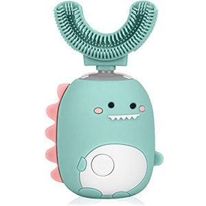 DAM ET07 Elektrische U-vormige sonische tandenborstel voor kinderen, reiniging, massage en witmaking.