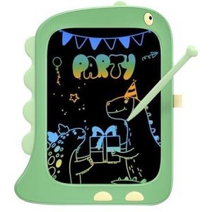 DAM 8,5 inch LCD schrijven en tekenen tablet dinosaurus vorm kleur: groen