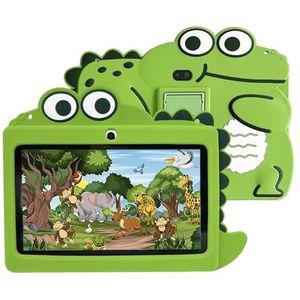 DAM K706 WiFi Tablet voor kinderen, Android 7, 17,8 cm (7 inch) display, 1024 x 600 pixels, MTK 6735 1 GB RAM + 8 GB, dual camera, kleur: groen