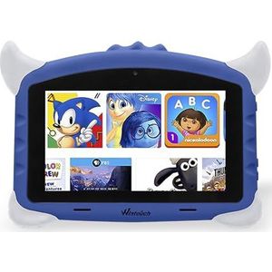 DAM K702 WiFi Tablet voor kinderen, Android 7, 17,8 cm (7 inch) display, 1024 x 600 pixels, MTK 6735 Quad Core 1,5 GB RAM 16 GB, dual camera, kleur: blauw