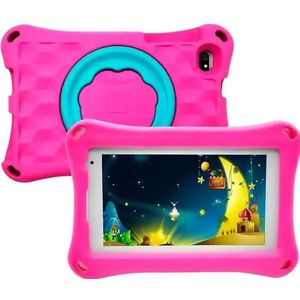 BigBuy Tech Interactieve tablet voor kinderen K714, roze, 32 GB, 2 GB RAM, 17,8 cm (7 inch)