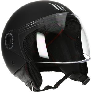 MT Helm Street Solid mat zwart maat XL