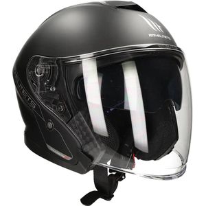 MT Helm Thunder III Jet mat zwart maat M