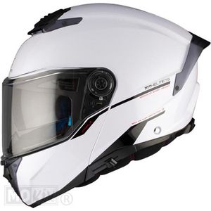 MT Helmets - Atom 2 SV - Modulaire Helm - Zwart - HIRP
