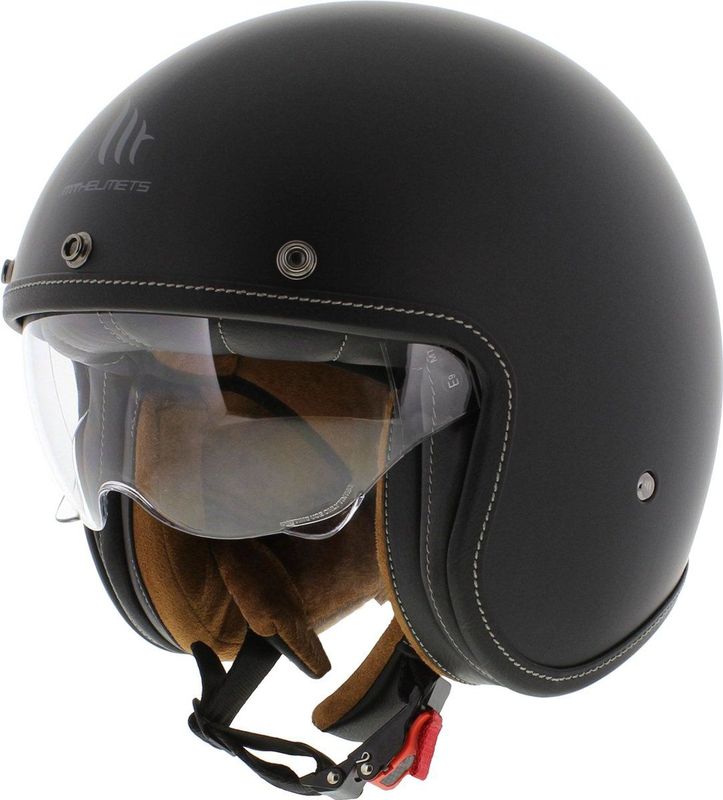 MT Helmets - Le Mans 2 SV S - Open Face Helm - Zwart - Lichtgewicht