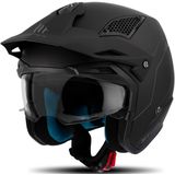 MT Helmets - District SV S - Open Helm - Zwart - Thermoplastisch Materiaal