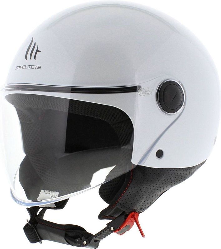 MT - Street - Jethelm - Wit - ECE 22-06 Goedgekeurd