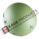 MT Helmets - Street S - Open Face Helm - Matt Groen - Polycarbonaat