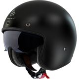 Mt Helmets - Le Mans 2 SV S - Open Helm - Kleur: Zwart - Materiaal: Kunststof