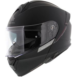 MT Helmets - Genesis SV - Modulaire Helm - Zwart - Polycarbonaat