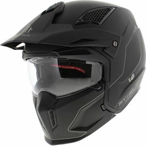 MT Helm - Streetfighter - Mat Zwart - Motorhelm