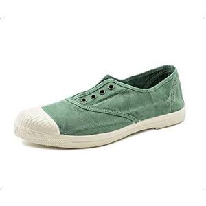 Natural World Womens Old Lavanda Sneakers (Dames |groen/beige)