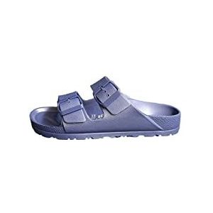 Natural World Platte sandalen, uniseks, volwassenen, EU, marineblauw, 37 EU, Navy Blauw