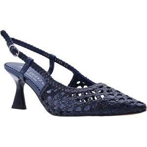 Pons Quintana, Slingback Blauw, Dames, Maat:37 1/2 EU