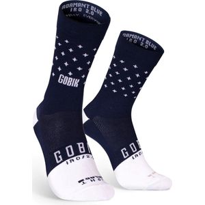 Gobik Fietssokken IRO 2.0 Adamant Blauw - S/M (39-42)