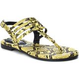 Xti - Dames Slippers - Geel - Synthetisch Leer