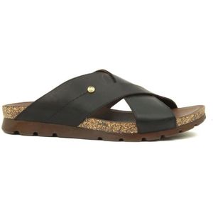 Panama Jack Salman Peeptoe sandalen voor heren, Braun Marron C7, 43 EU