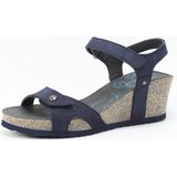 Panama Jack JULIA BASICS B10 - Volwassenen Sandalen met hakDames Sandalen - Kleur: Blauw