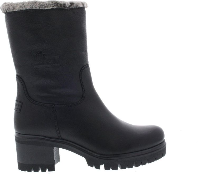 Panama Jack - B35 Napa - Kuitlaarzen - Zwart - Waterproof - Bontgevoerd