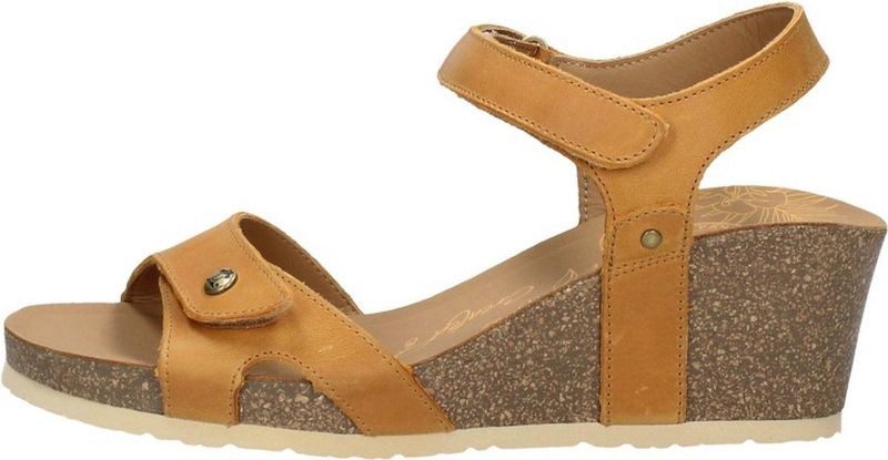 Panama Jack - Julia Basics - Sandalen - Vintage Geel - Nubuck