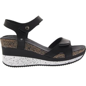 Sandalettes Panama Jack Women Nica Sport B1 Napa Grass Black-Schoenmaat 40