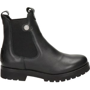 Panama Jack Francesca Igloo Chelsea Boot voor dames, zwart, 39 EU