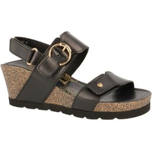 Dames Sandalen Panama Jack Panama Jack Velvet B1 Pull Up zwart zwart