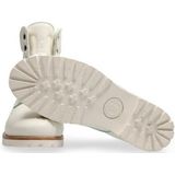 Panama Jack - Combat Boots - Blanco / White - Waterdichte Nappa - Rubber Zool