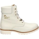 Panama Jack - Combat Boots - Blanco / White - Waterdichte Nappa - Rubber Zool