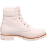 Panama Jack Panama 03 Igloo Combat Boot voor dames, wit, 40 EU