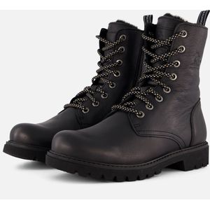 Panama Jack Frisia B1 veterboots zwart Leer - Dames