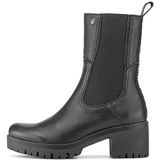 Panama Jack - Chelsea Enkellaarsjes - Zwart - Waterdicht Nappa - Gemaakt in Spanje