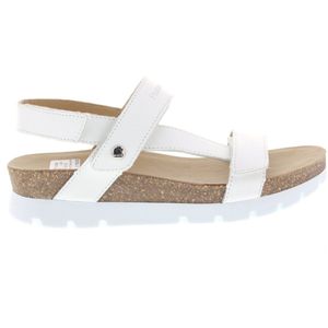 Panama Jack, Flat Sandalen Wit, Dames, Maat:38 EU