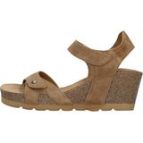 Panama Jack VILA B3 VELOUR - Sandalen met hakDames Sandalen - Kleur: Taupe