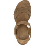 Panama Jack VILA B3 VELOUR - Sandalen met hakDames Sandalen - Kleur: Taupe