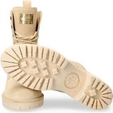 Panama Jack Polonia Combat Boot voor dames, beige., 41 EU