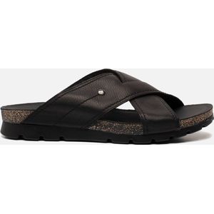 Slipper Panama Jack Men Salman C14 Napa Grass Black