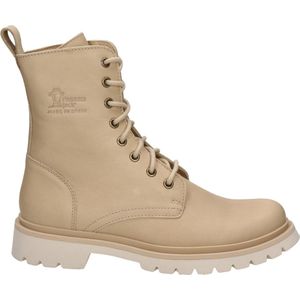 Panama Jack Florida B5 Combat Boot voor dames, Beige B5, 36 EU