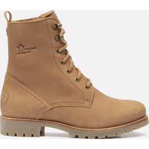 Panama Jack Fara Igloo Trav Combat Boot voor dames, camel, 38 EU