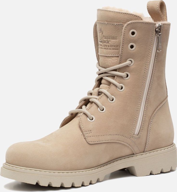 Panama Jack Frisia B8 Veterboots beige Nubuck - Dames