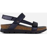 Panama Jack - Selma Shine B2 - Sandalen - Blauw - Leer
