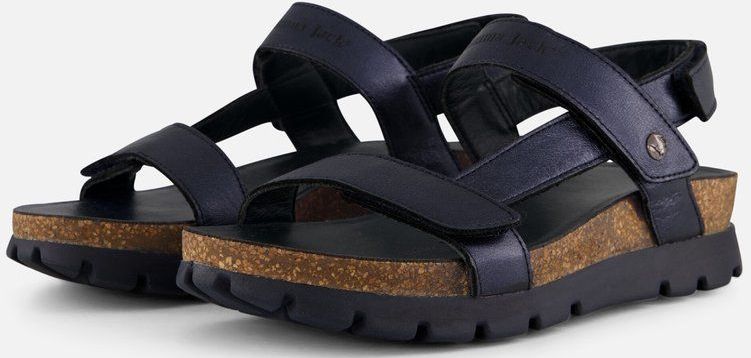Panama Jack - Selma Shine B2 - Sandalen - Blauw - Leer