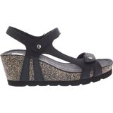 Panama Jack Sandaal Varel B1 Napa Grass Black Zwart