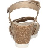 Panama Jack Julia Sandalen - Met Sleehak - Dames - Taupe