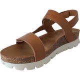 Panama Jack Sandaal Selma B7 - Kleur Bark - Damesschoen zonder Maat
