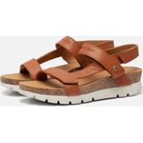 Panama Jack Sandaal Selma B7 - Kleur Bark - Damesschoen zonder Maat